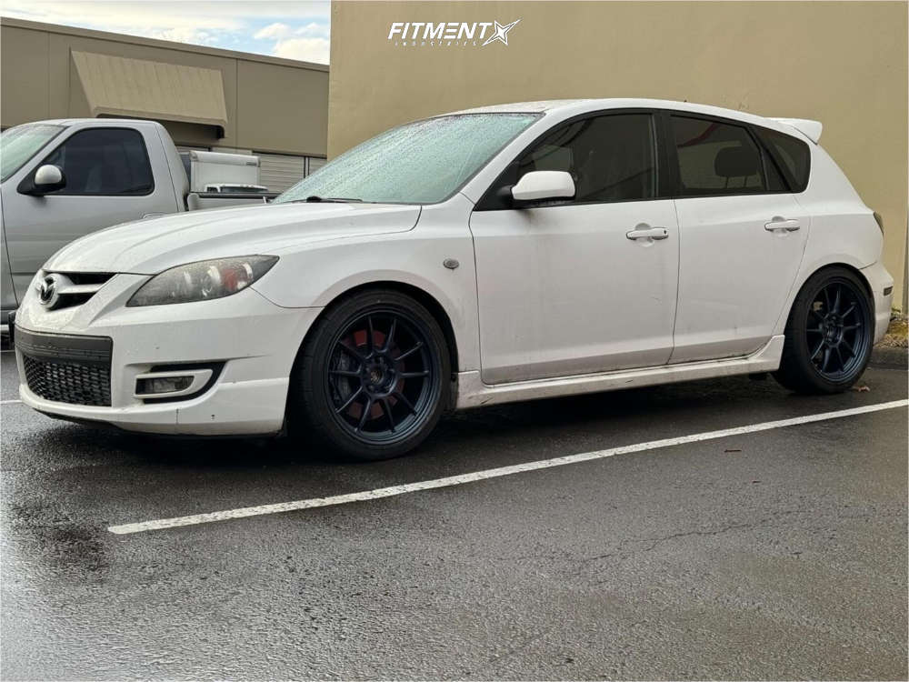 2009 Mazda 3 Mazdaspeed with 18x8 TSW Imatra and Falken 225x40 on