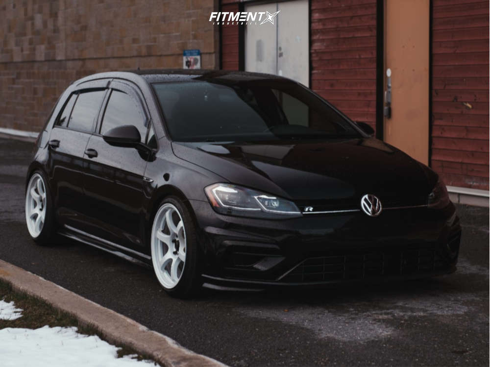 2019 Volkswagen Golf R Base with 18x9.5 Gram Lights 57dr and Firestone ...