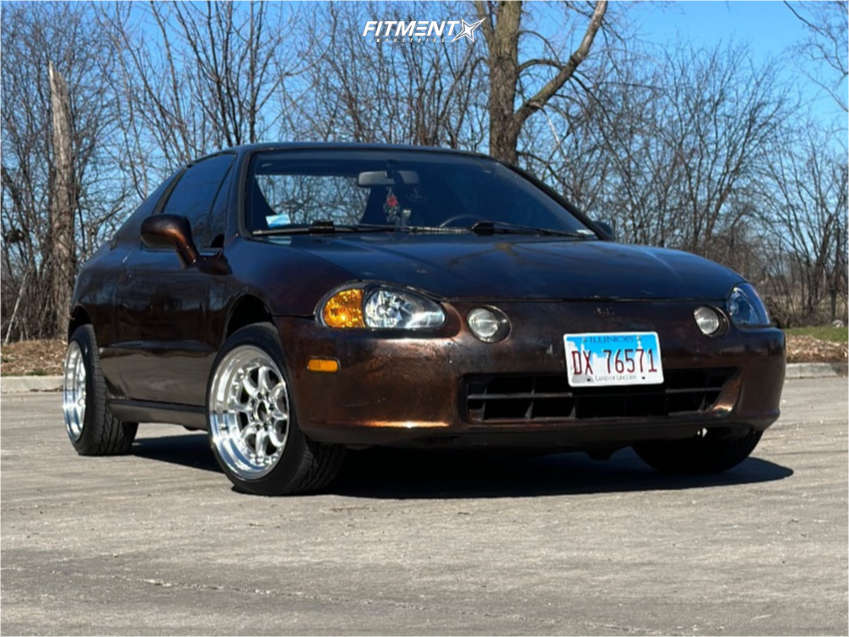 1993 Honda Civic Del Sol Si with 15x8 XXR 002.5 and Toyo