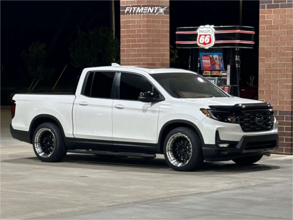 2023 Honda Ridgeline Black Edition with 20x10.5 XXR 521 and Nitto