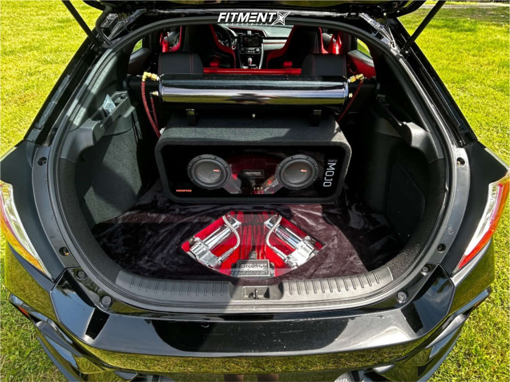 2020 Honda Civic Type R with 18x9.5 ESR Cs11 and Lexani 235x40 on Air ...