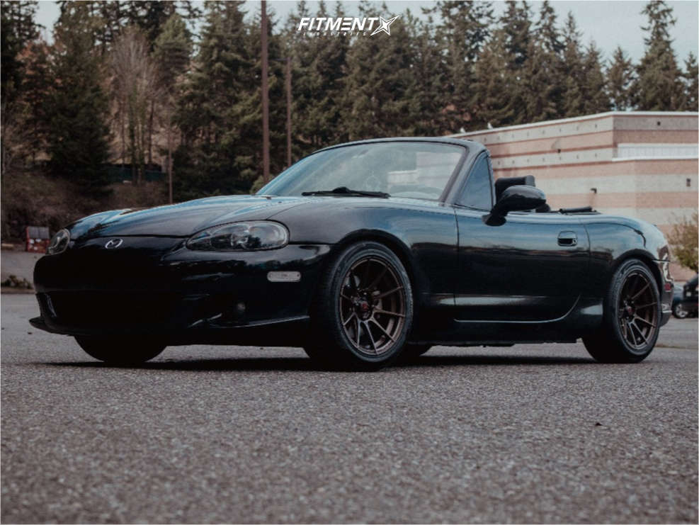 2005 Mazda Miata Mazdaspeed with 15x8 Advanti Racing Storm S2 and