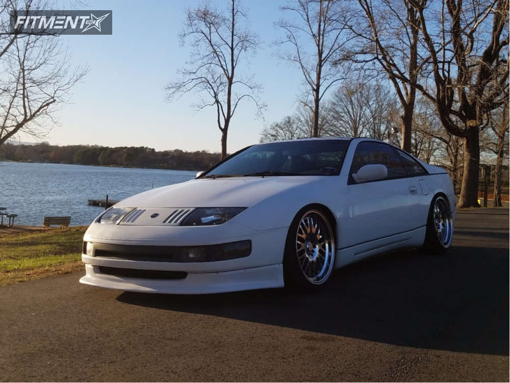 1991 Nissan 300ZX Turbo with 18x8.5 XXR 531 and Delinte