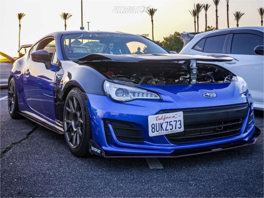 2019 Subaru BRZ Premium with 17x9 Konig Ampliform and Momo 235x45