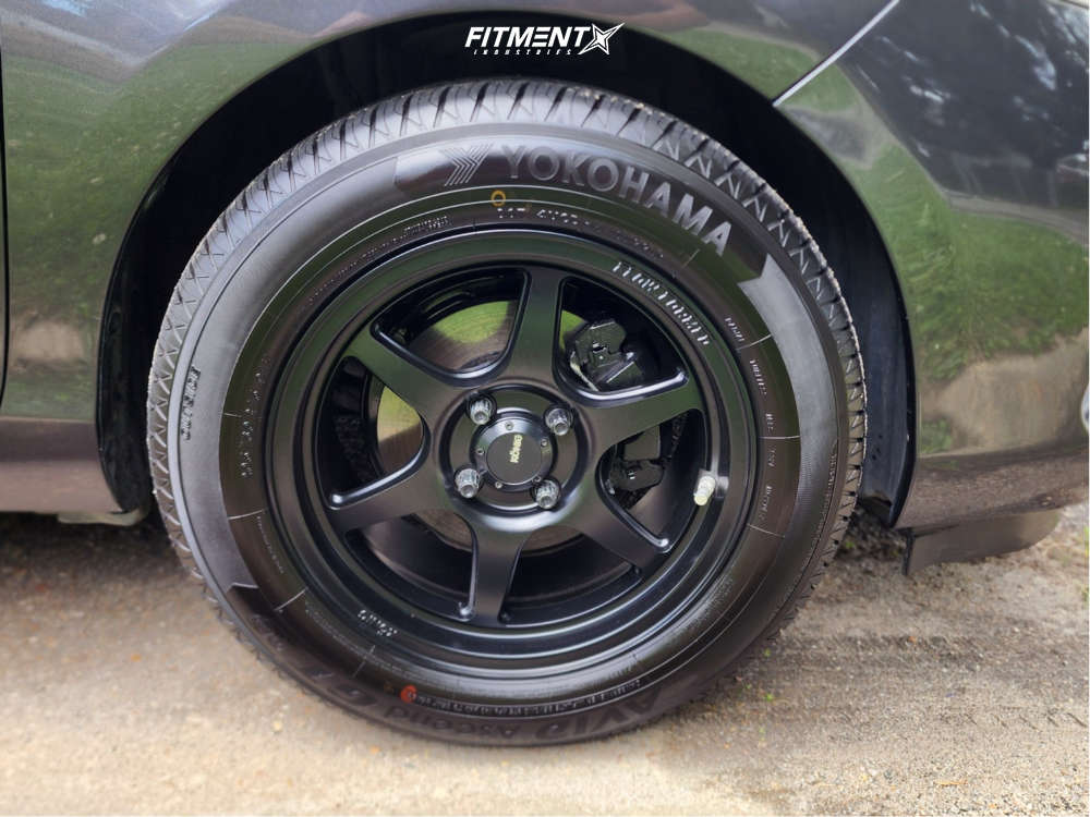 2014 Toyota Prius C One with 15x7.5 Konig Hexaform and Yokohama