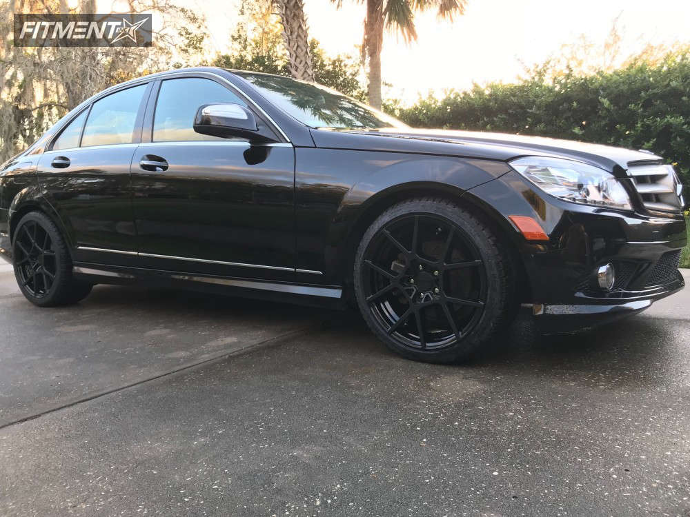 2008 Mercedes-Benz C320 Base with 18x9.5 Rotiform Kps and Michelin ...