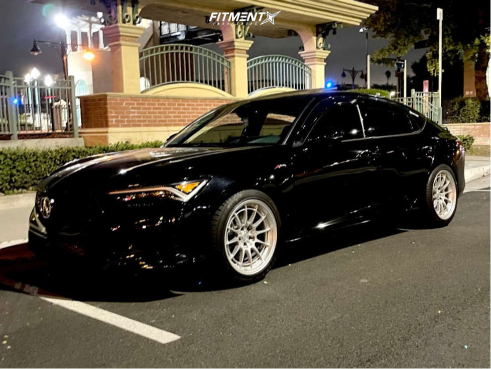 あいら 2023 Acura Integra A-Spec with 18x9.5 Enkei Nt03m and