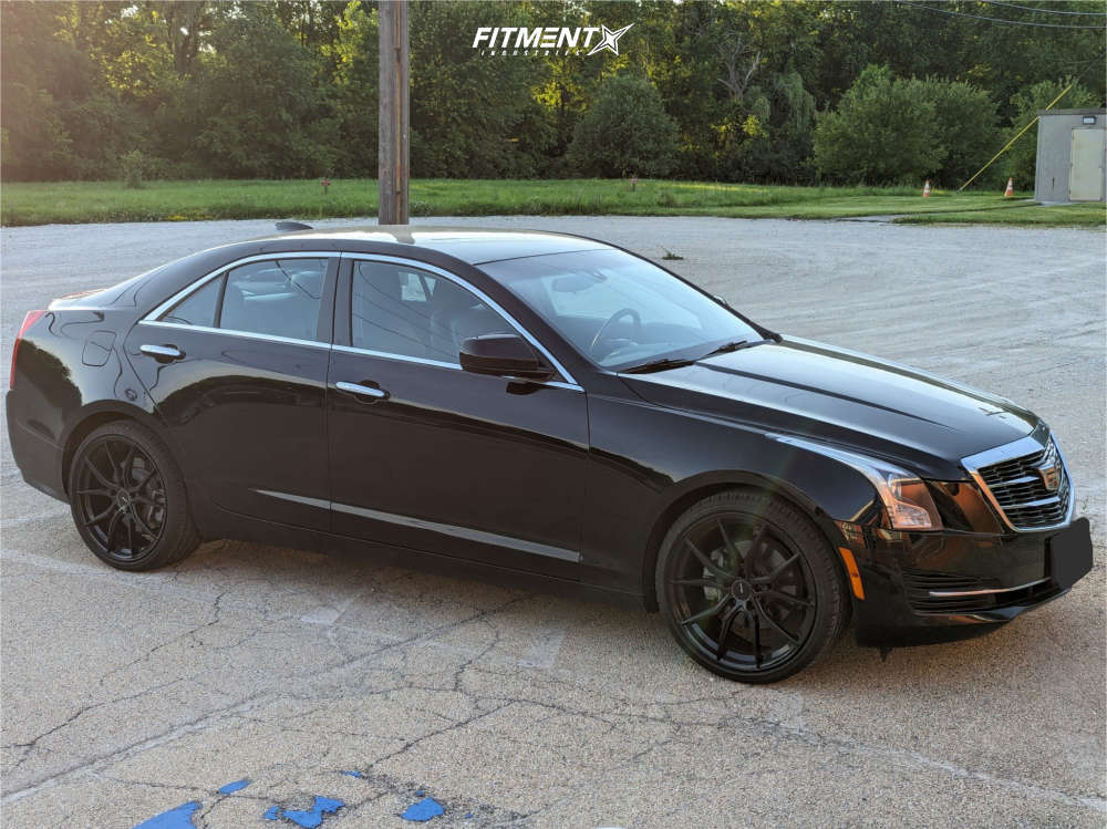 2015 Cadillac ATS Base with 19x8.5 Advanti Racing Hybris and