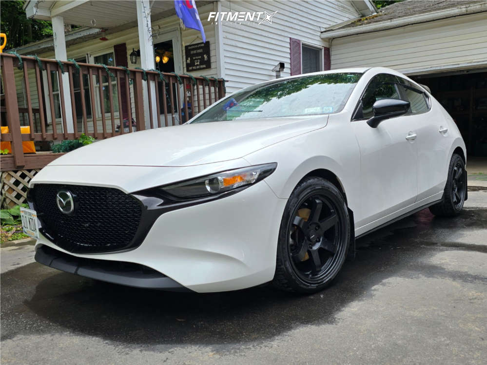 2021 Mazda 3 Select with 18x8.5 AVID1 Av6 and Lexani 235x40 on