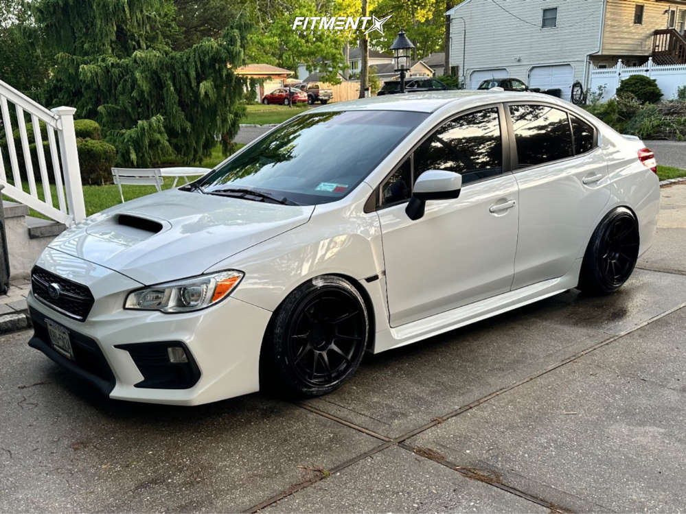 2023 Subaru WRX Premium with 18x9.5 Work Emotion ZR10 and