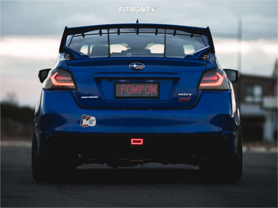 2021 Subaru WRX STI Sport-tech with 18x9.5 Volk Ce28sl and Michelin ...