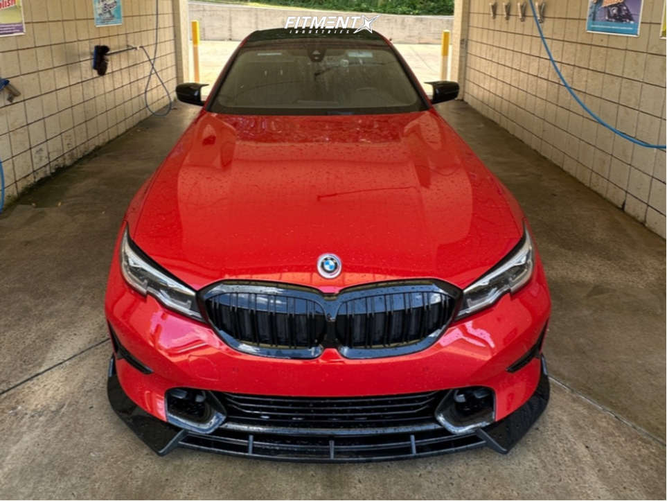 2020 BMW 330i XDrive Base with 19x9 KRNC Forged Elite and Continental ...