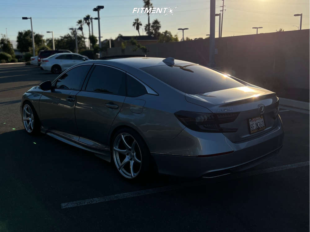 2018 Honda Accord EX-L with 19x9.5 Kansei Tandem and 2018 Honda Accord EX-L with 19x9.5 Kansei Tandem and