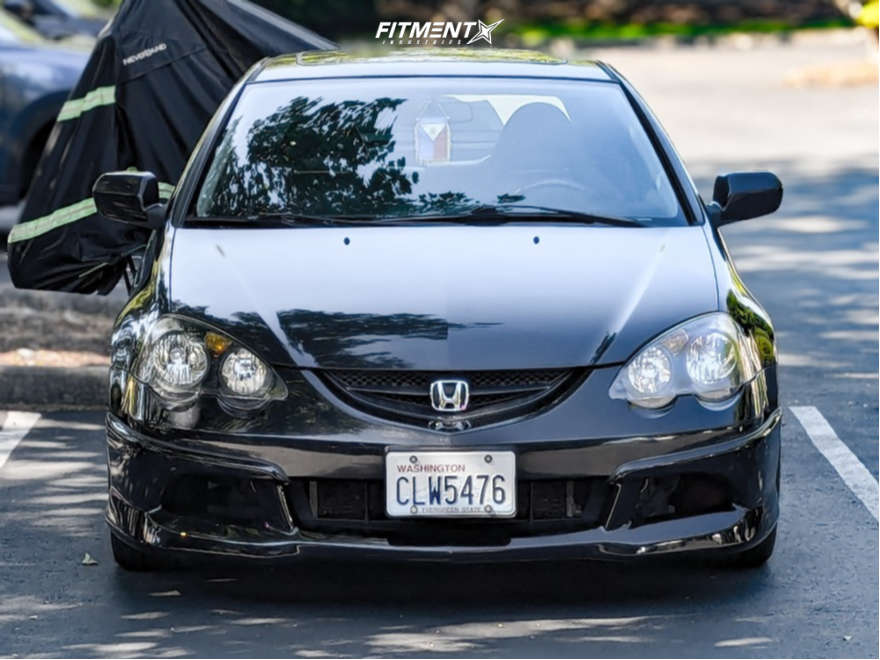 2003 Acura RSX Type-S with 17x8 Anovia Kano and Nitto 225x45 on