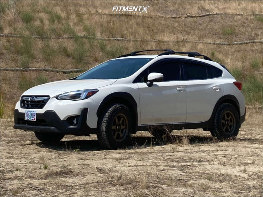 2021 Subaru Crosstrek Limited with 15x7 MST Time Attack and Falken