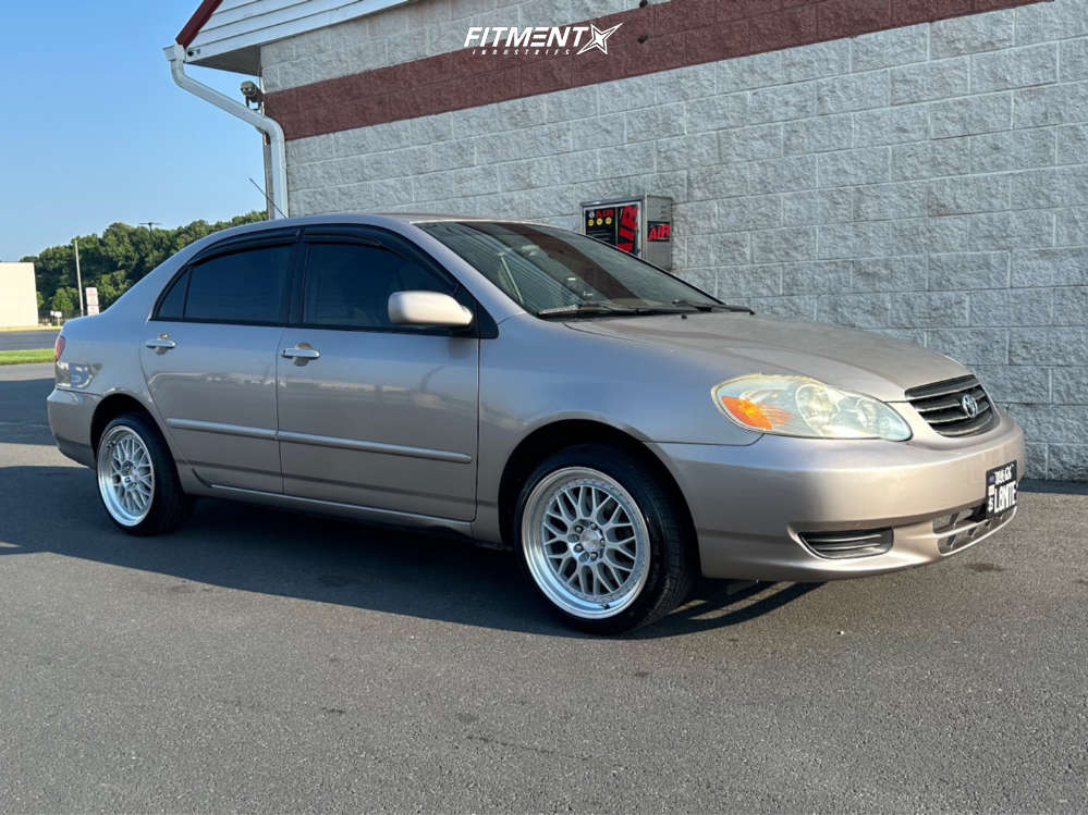 2003 Toyota Corolla Tire Size