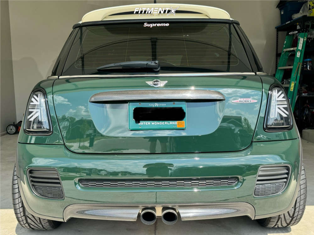 2010 Mini Cooper John Cooper Works with 18x7.5 NM Engineering Rse12 and ...