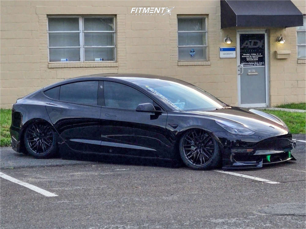 1 2023 3 Tesla Base Air Lift Performance Air Suspension Xxr 582 Gloss Black