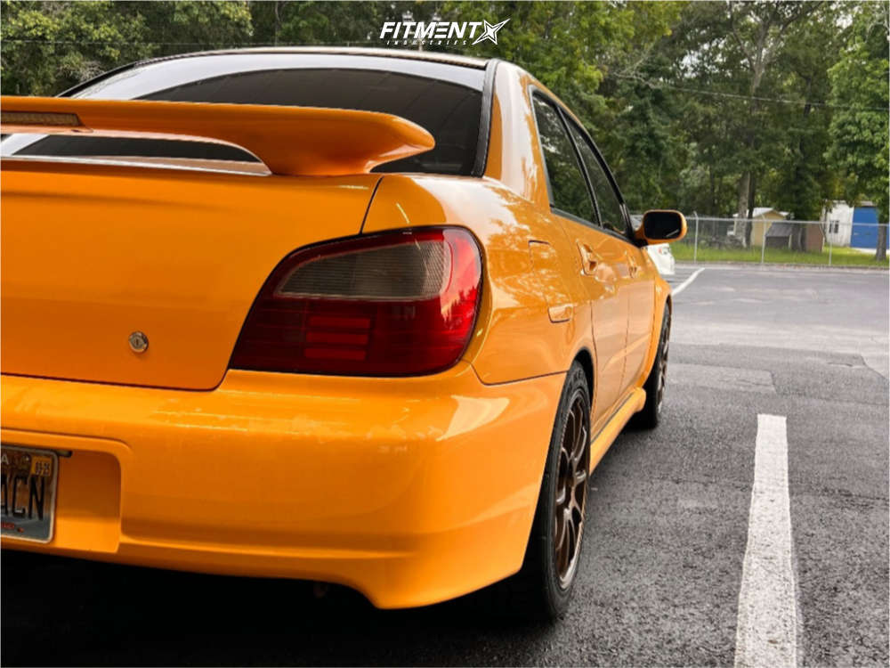 2003 Subaru Impreza WRX with 17x8 Enkei Triumph and Falken 225x45 on ...