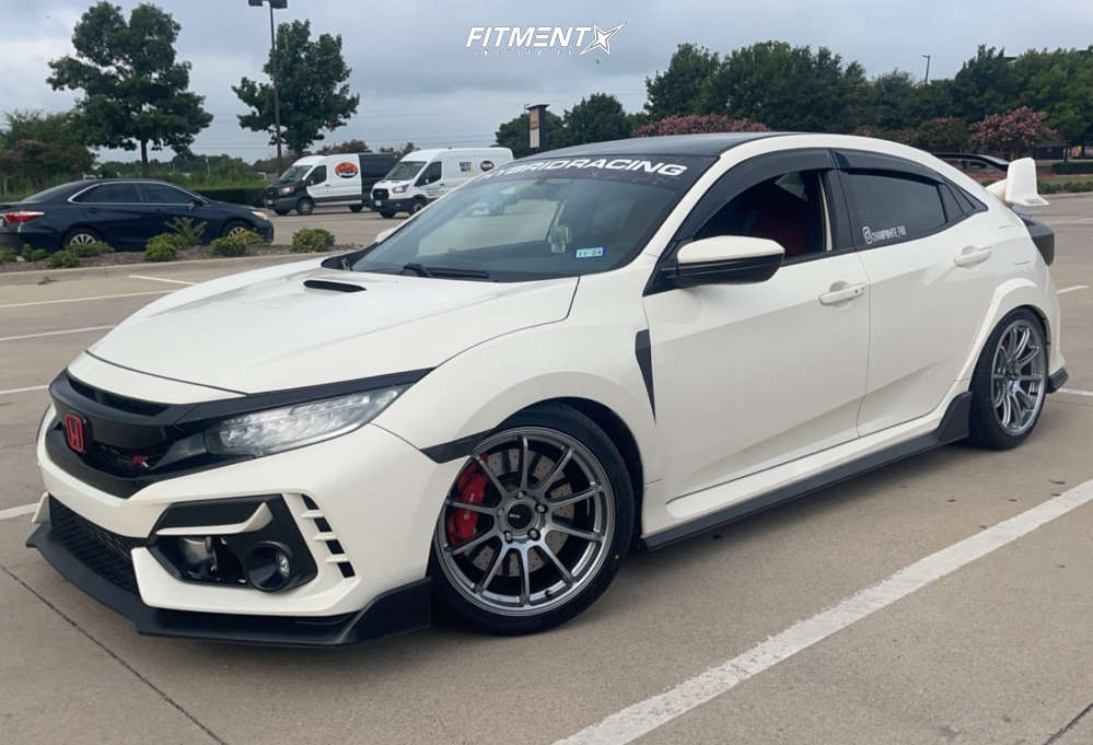 2019 Honda Civic Type R with 18x9.5 Enkei Triumph and Westlake