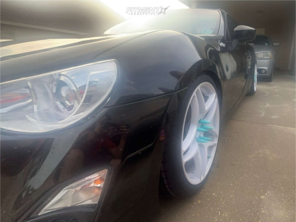 2016 Scion FR-S Base with 19x8.5 Kansei Astro and Continental