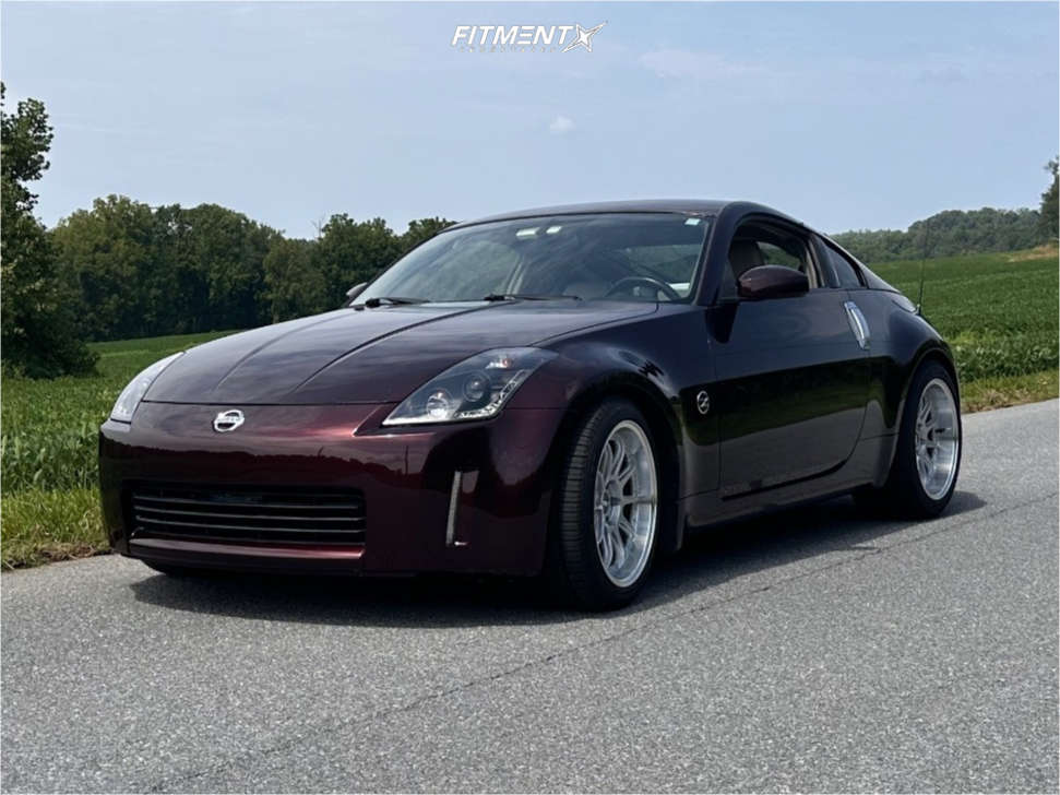 2003 Nissan 350Z Touring with 18x9.5 ESR Cs12 and Falken 225x40 on