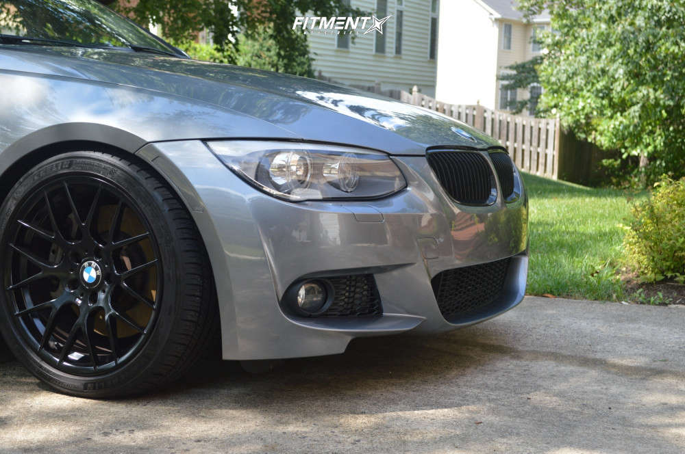 2011 BMW 335i XDrive Base with 18x8.5 Avant Garde M359 and Michelin ...
