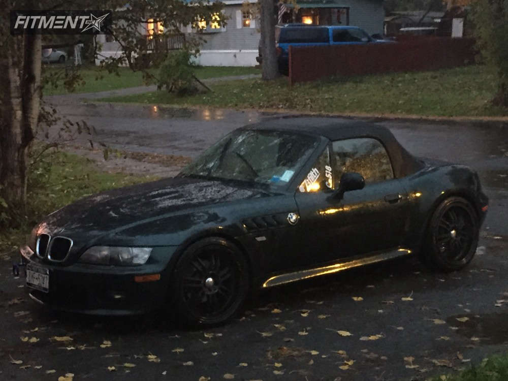 2000 BMW Z3 Roadster with 18x11 Axis and Lexani 215x40 on Coilovers ...