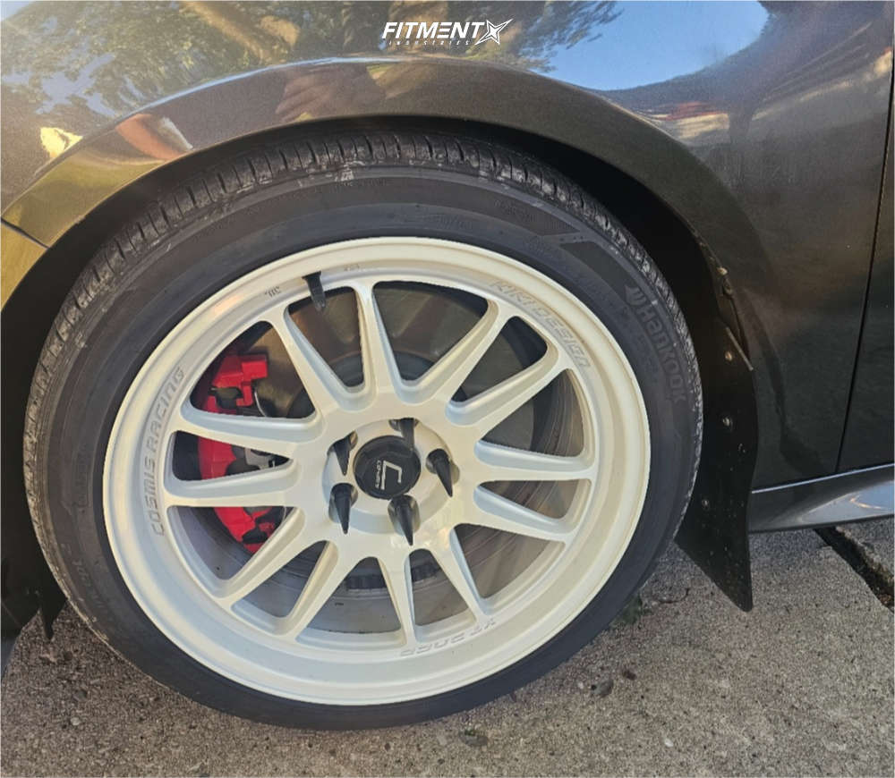 2016 Ford Focus ST with 18x9 Cosmis Racing XT-206R and Hankook