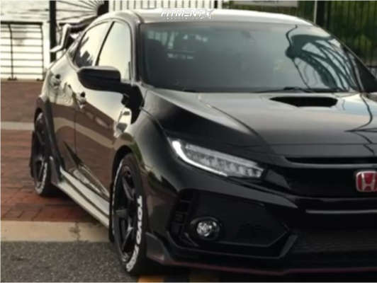 2017 Honda Civic Type R with 18x8.5 Enkei Ts-5 and Toyo Tires 245x30 on ...