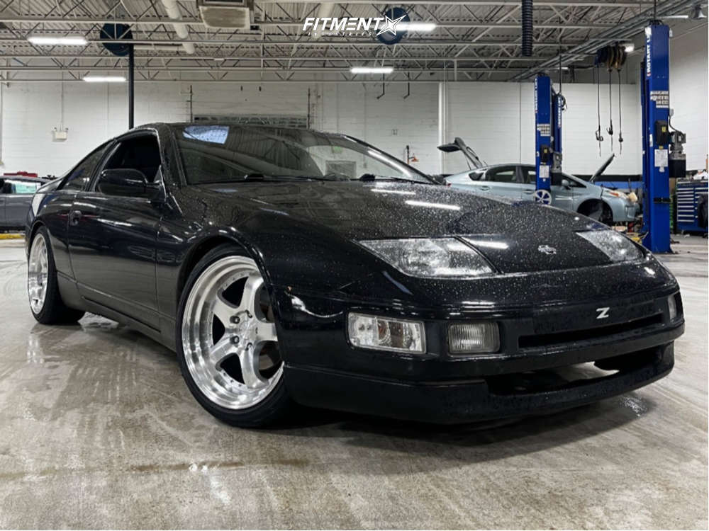 1993 Nissan 300ZX 2 2 with 18x9.5 Aodhan Ah03 and Lexani 235x40 on