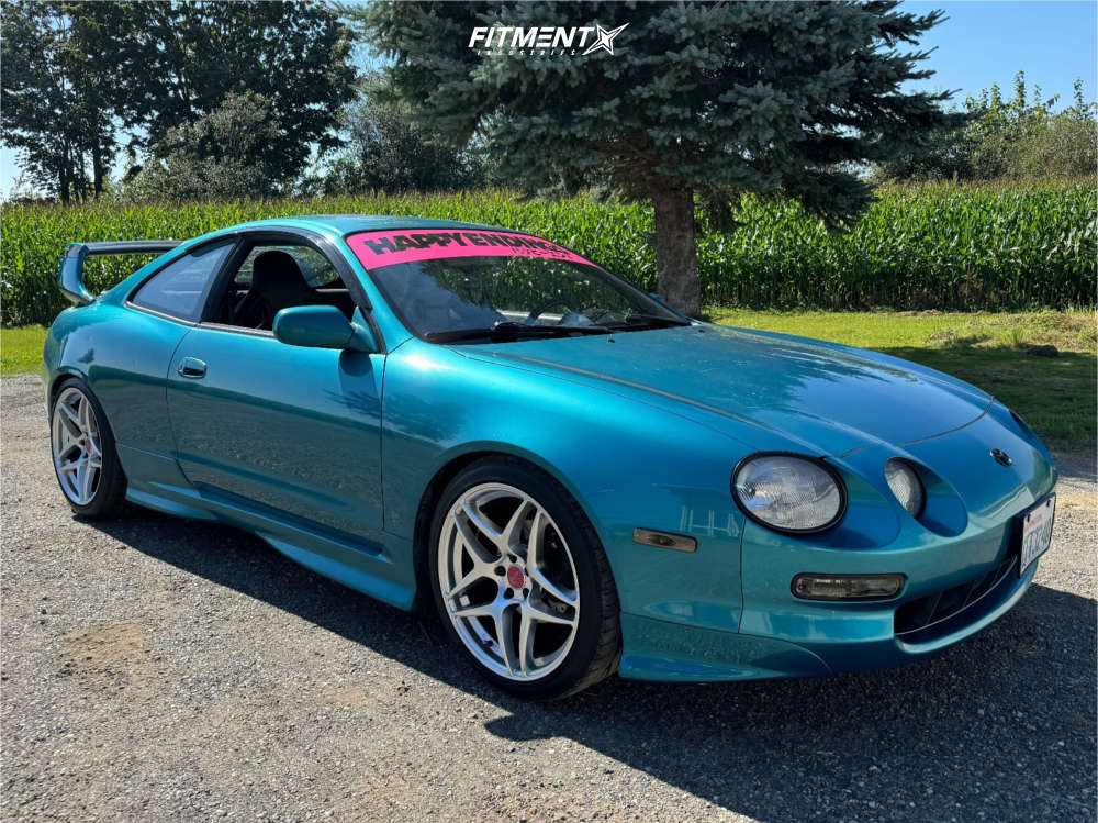 1994 Toyota Celica GT with 18x8.5 Kansei Astro and Nitto 225x40 on