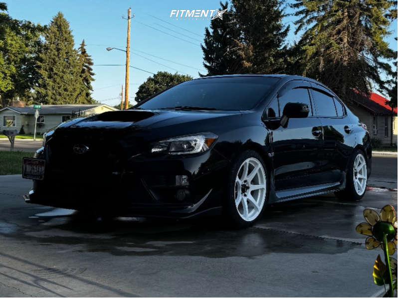 2017 Subaru WRX STI Base with 18x9.5 Motegi Mr154 and Falken