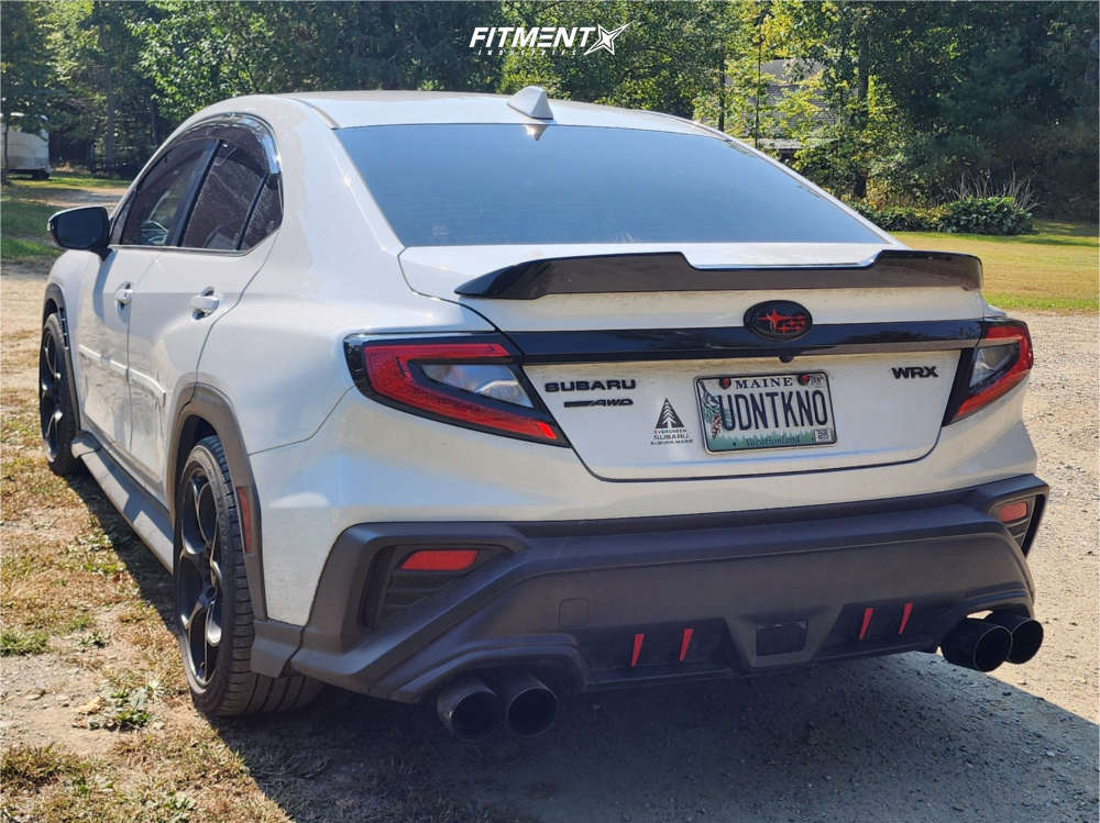 2023 Subaru WRX Limited with 18x8.5 Venom 43 and Dunlop 245x40 on
