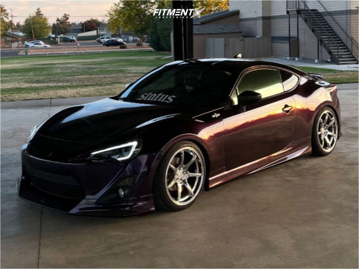 2016 Scion FR-S Base with 18x9.5 Anovia Kano and Continental