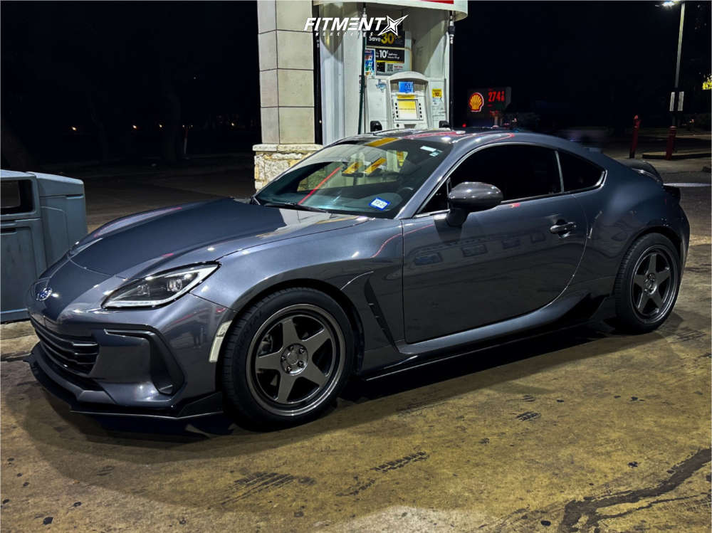2023 Subaru BRZ Limited with 18x8.5 Kansei Knp and Continental