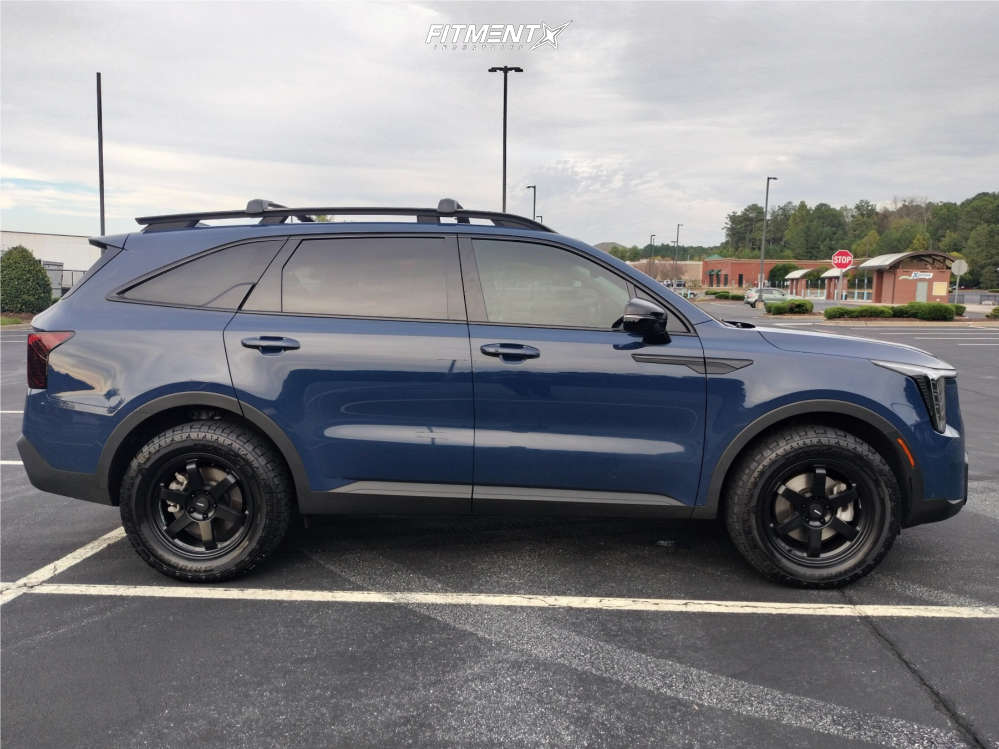 2024 Kia Sorento XLine EX with 18x8 AVID1 Av6 and Bridgestone 255x60