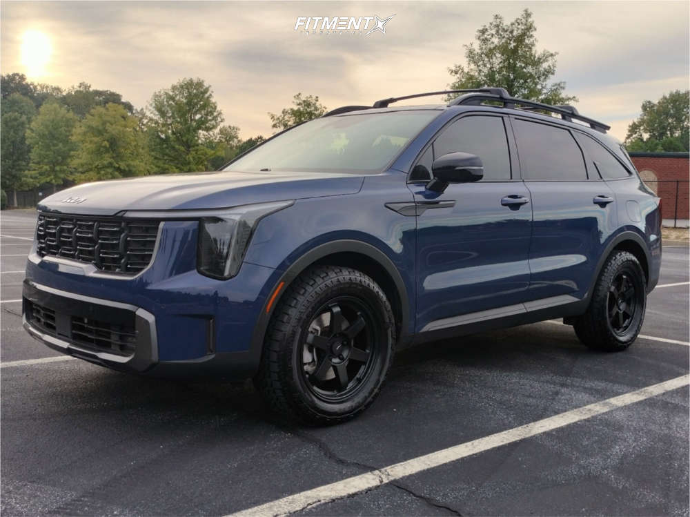 2024 Kia Sorento XLine EX with 18x8 AVID1 Av6 and Bridgestone 255x60