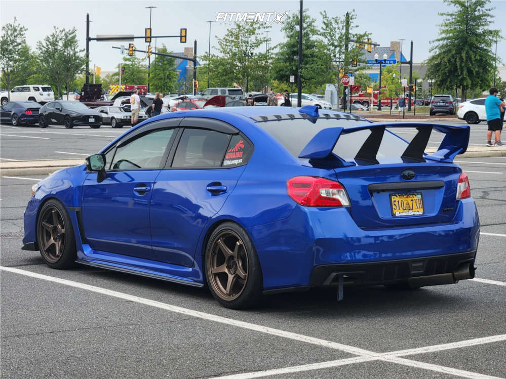 2019 Subaru WRX Limited with 18x9.5 Enkei Ts5 and Firestone 265x35 on