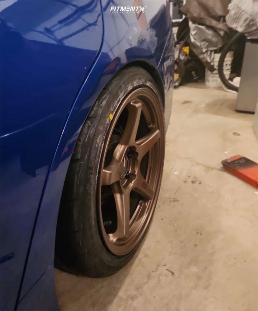 2019 Subaru WRX Limited with 18x9.5 Enkei Ts5 and Firestone 265x35 on