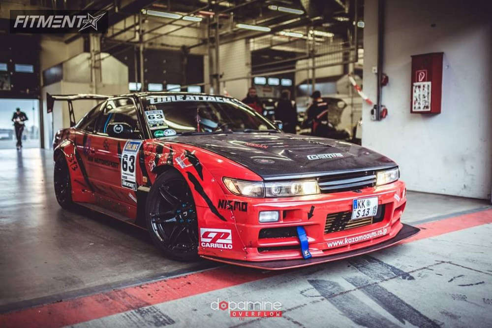 1989 Nissan 200SX Base with 18x9.5 Cosmis Racing Mrii and Toyo Tires ...