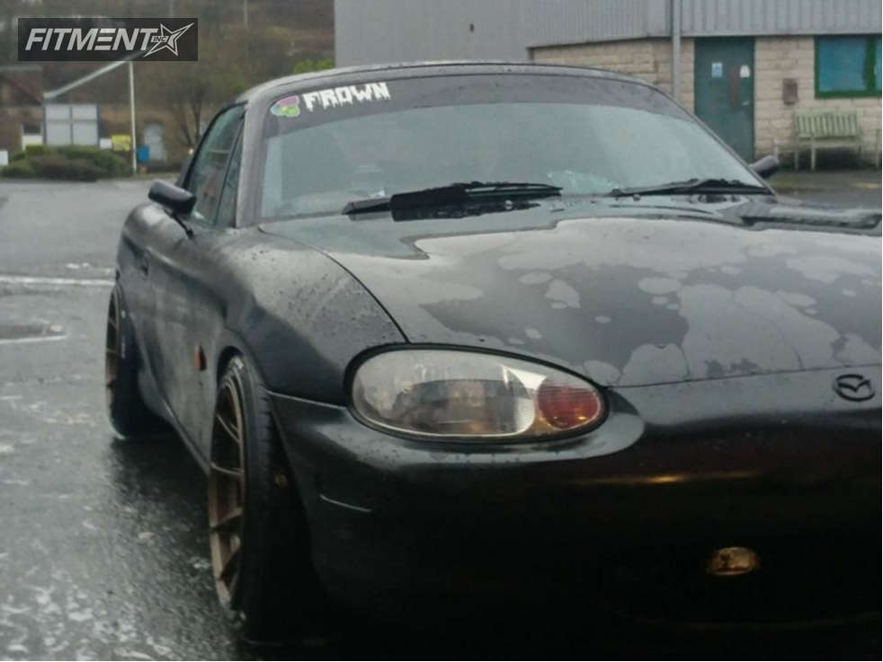 2000 Mazda MX-5 Miata Base with 15x8.25 XXR 527 and Nankang 185x45