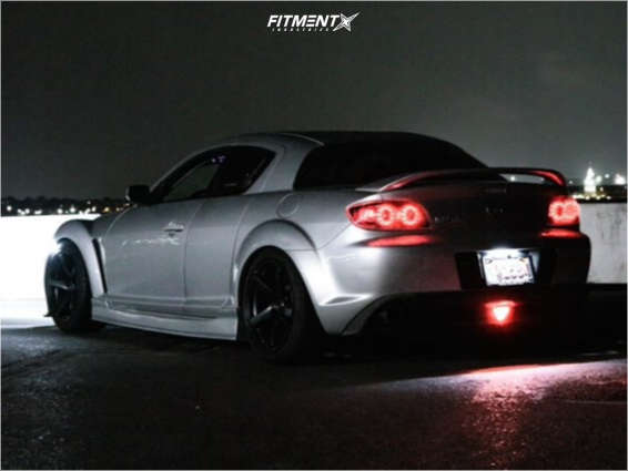 2004 Mazda RX-8 Base with 18x9.5 Enkei Kojin and Fullway 245x40 on ...