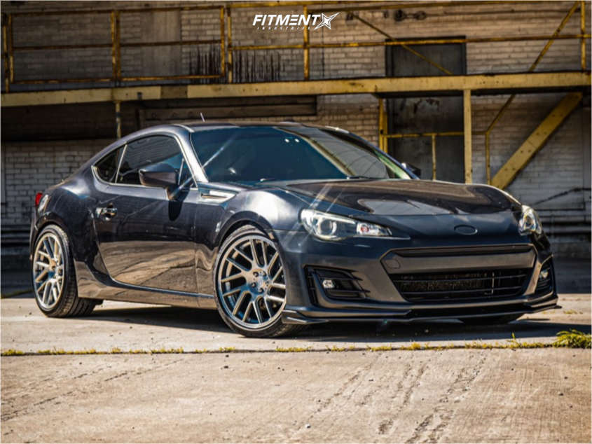 2014 Subaru BRZ Limited with 18x9.5 Anovia Elder and Goodyear