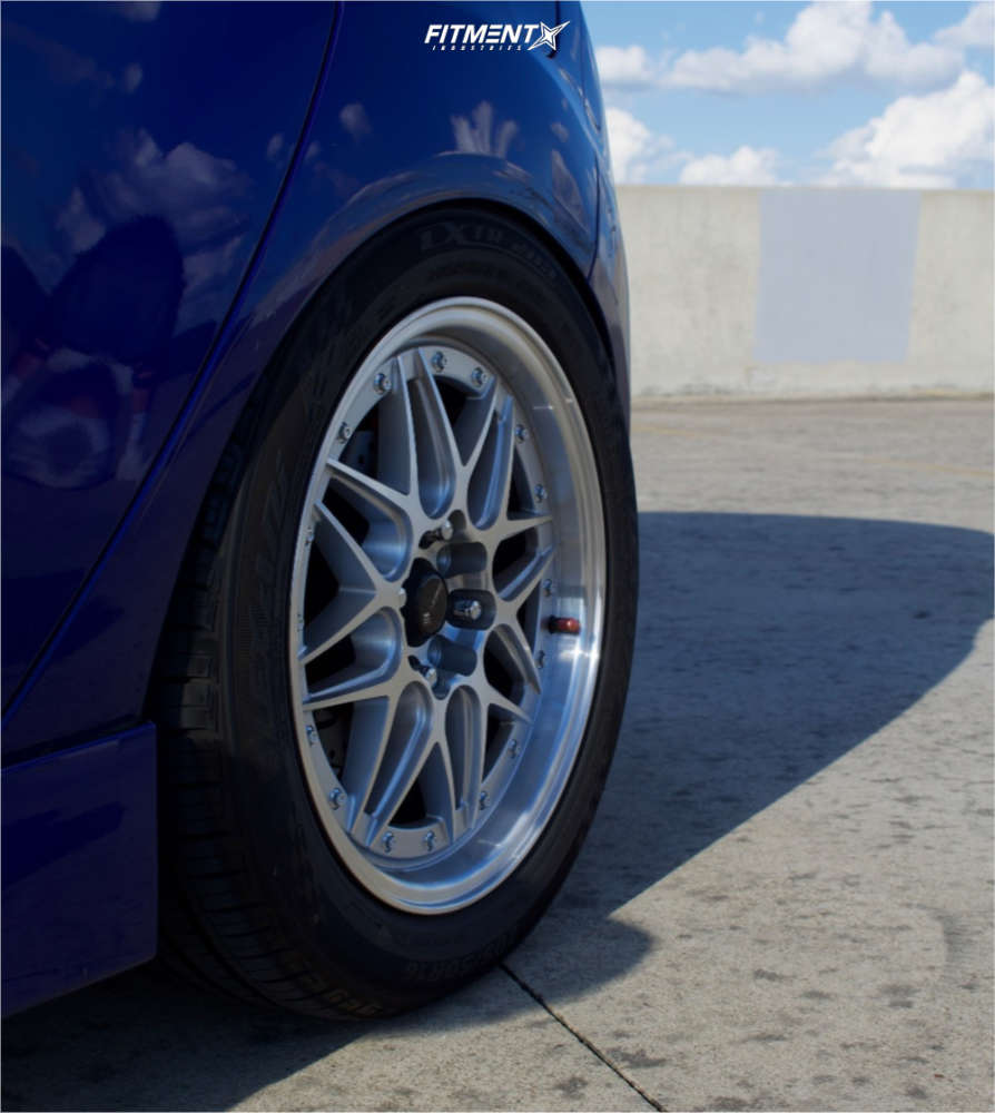 2015 Ford Fiesta ST with 16x7 Vors Vr7 and Lexani 205x50 on Coilovers ...