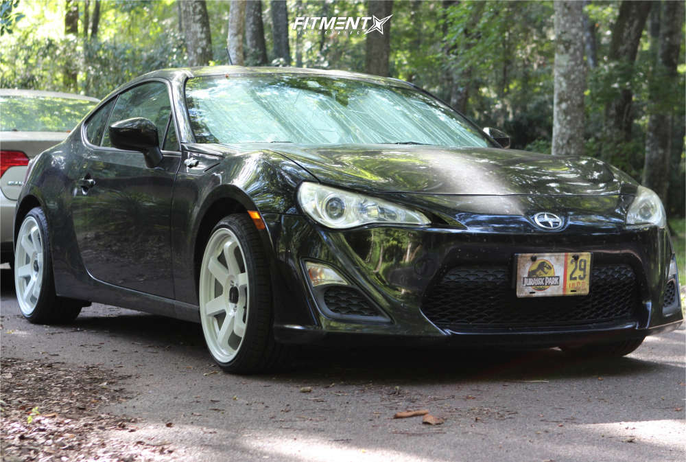 2013 Scion FR-S Base with 18x8.5 AVID1 Av6 and Lexani 215x35 on