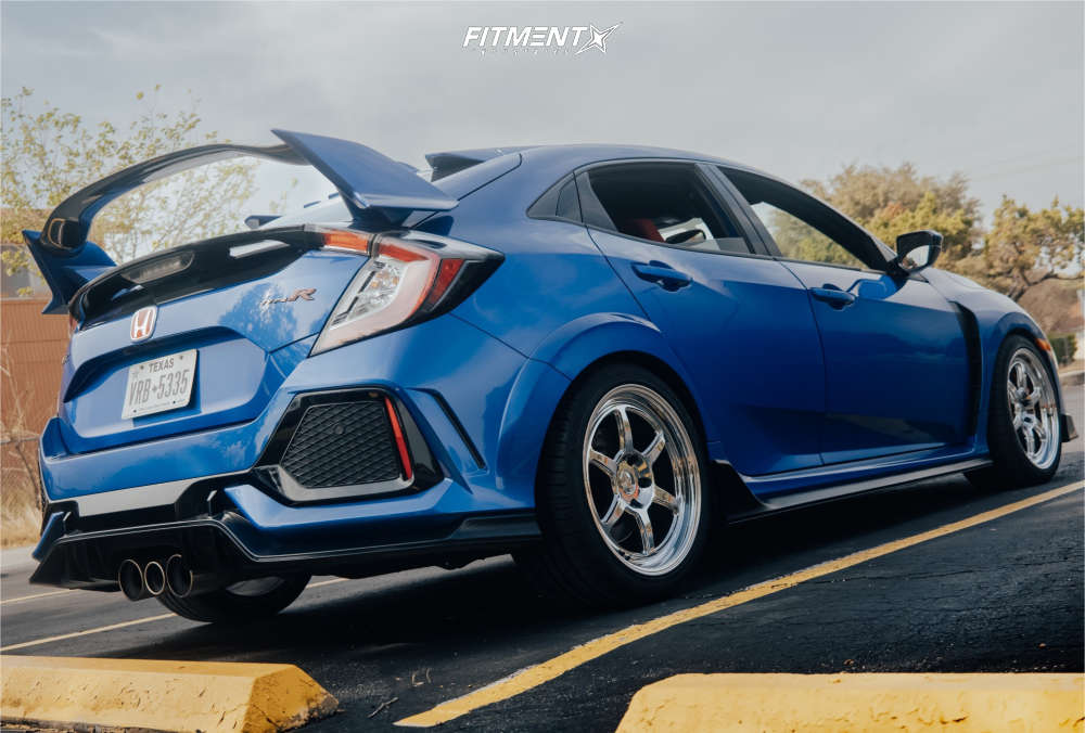 2019 Honda Civic Type R with 18x9.5 Kansei Roku and Kumho 265x40 on ...