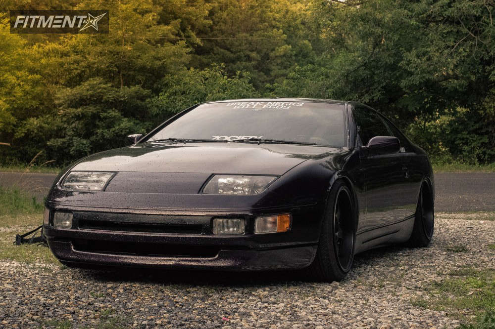 1990 Nissan 300ZX Turbo with 18x10 Konig Ssm and Nankang