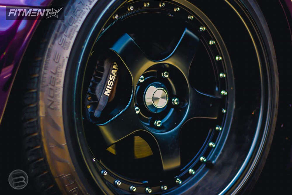 1990 Nissan 300ZX Turbo with 18x10 Konig Ssm and Nankang