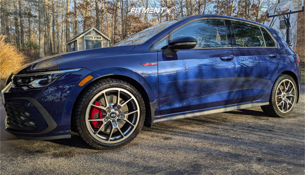 NEUSPEED Rse 18インチ ホイール 2024 Volkswagen GTI S with 18x8 Neuspeed Rse10 and Michelin 235x40
